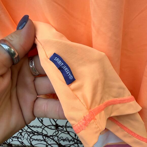 Disney Aulani Resort Spirit Jersey Orange Long Sleeve Swim Shirt UPF 50 LARGE - Picture 7 of 14